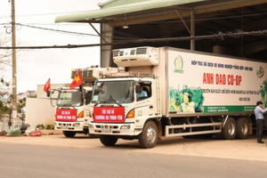 Lâm Đồng hỗ trợ 40 tấn nông sản cho huyện đảo Trường Sa