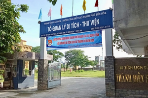 Xây quảng trường, công viên, bãi xe kết hợp di tích Thành cổ Biên Hòa