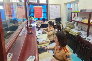 Cục Cảnh sát Giao thông hướng dẫn cấp, đổi giấy phép lái xe ưu tiên trên môi trường mạng