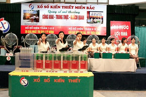 Hôm nay (23/4), Xổ số miền Bắc quay thưởng trở lại