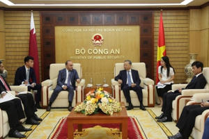 Việt Nam - Qatar hợp tác phòng, chống tội phạm, tư pháp hình sự