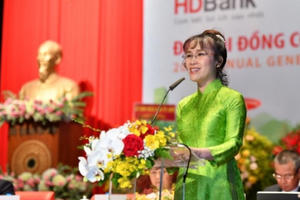 Đại hội cổ đông thường niên HDbank: Đồng hành cùng khách hàng và nền kinh tế