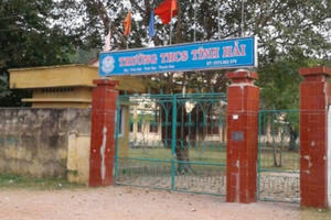 Thanh Hóa: Hiệu trưởng trường cấp 2 tự ý cho toàn trường nghỉ học sai quy định