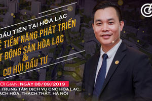 Sự kiện bất động sản đáng chú ý nhất từ trước đến nay tại Hòa Lạc Sự kiện bất động sản đáng chú ý nhất từ trước đến nay tại Hòa Lạc