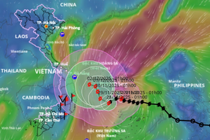 Bão Koto mạnh lên cấp 12, giật cấp 15