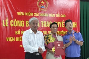 Viện KSND Tối cao bổ nhiệm nhân sự mới