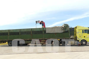 Xử phạt xe tải chở hàng vượt 400% tải trọng tại Quảng Trị