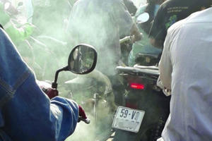 Băn khoăn đề án kiểm định thu phí khí thải xe máy cũ