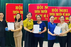 Gia Lâm, Hà Nội: Sôi nổi các hoạt động tuyên truyền BHXH, BHYT