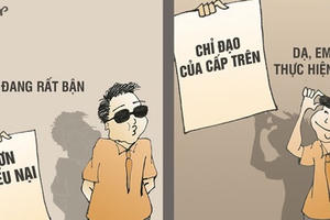 Hàng loạt cán bộ “vào lò”, coi chừng nghe “chỉ đạo miệng“?