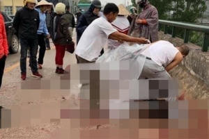 Sông Công - Thái Nguyên: Người phụ nữ bất ngờ bị gã đàn ông chém nguy kịch