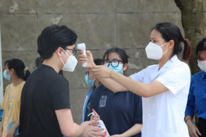 Các điểm thi tốt nghiệp THPT tại Bắc Ninh thực hiện tốt quy định phòng, chống dịch Covid-19