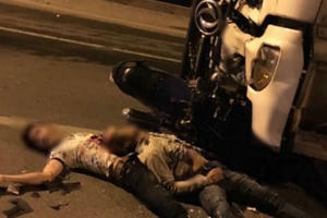 Hà Nội: Xác định danh tính nam thanh niên đâm vào xe bồn tử vong