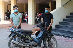 Vĩnh Phúc: Bắt giữ 2 đối tượng nghiện ma túy cướp giật tài sản người đi đường