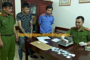 Ninh Bình: Phát hiện, bắt quả tang đối tượng mua bán trái phép chất ma túy