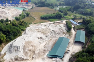 Tuyên Quang: Sau chỉ đạo của UBND huyện Sơn Dương, Công ty Lộc phát vẫn khai thác Cao lanh rầm rộ