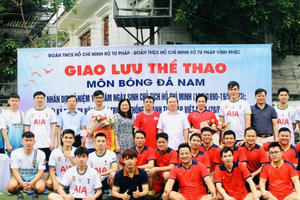 Đoàn thanh niên Bộ Tư pháp hưởng ứng Lễ Kỷ niệm 133 năm Ngày sinh Chủ tịch Hồ Chí Minh