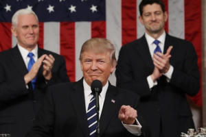 Donald Trump lần đầu tiên phát biểu trước Quốc hội