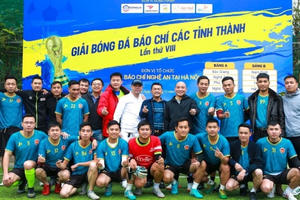 Giải bóng đá báo chí các tỉnh thành lần VIII: Hấp dẫn, kịch tính và thành công