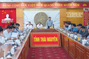 Thái Nguyên triển khai Dự án chống ngập lụt khu vực trung tâm