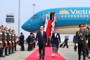 Chủ tịch nước Võ Văn Thưởng lên đường thăm chính thức Lào