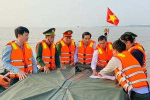 Hải Phòng: Cưỡng chế các hộ dân nuôi ngao trái phép