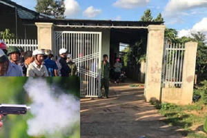 Nghi án người đàn ông dùng súng AK bắn người tình rồi tự sát nhưng bất thành