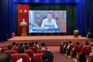 Huyện Văn Bàn tổ chức Hội nghị tổng kết 10 năm thi hành Luật Hòa giải ở cơ sở Huyện Văn Bàn tổ chức Hội nghị tổng kết 10 năm thi hành Luật Hòa giải ở cơ sở