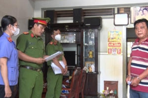 Buôn bán hàng giả là phụ gia, đối tượng bị bắt giữ