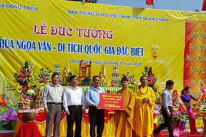 Đúc tượng Phật hoàng Trần Nhân Tông gần 90 tỷ trên núi Yên Tử