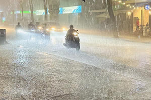 Miền Bắc tiếp tục hứng chịu những trận mưa lớn