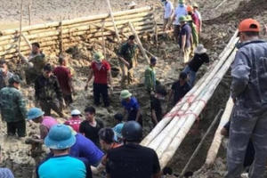 Tai nạn tại hang núi ngầm, một công an viên tử vong