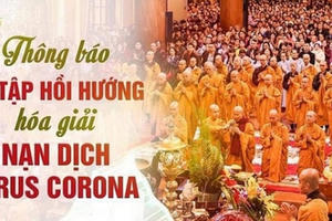 Dừng chương trình Chùa Ba Vàng chỉ cách hóa giải dịch virus corona