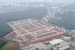 Nhếch nhác khu đô thị phân lô bán nền đất 'vàng'