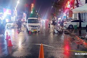 Ô tô tải va chạm xe đạp điện, hai học sinh thương vong