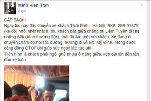 Tranh cãi "nảy lửa": Cuối tuần - xe khách được quyền "nhồi nhét"?