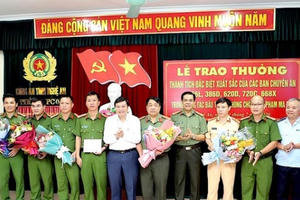 Triệt phá 5 chuyên án ma túy lớn, Công an tỉnh Nghệ An được khen thưởng 80 triệu đồng