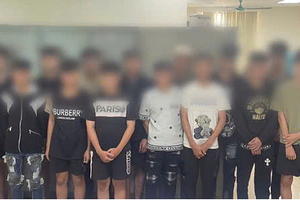 Hà Nội: Bắt giữ nhóm 20 đối tượng gây rối trật tự công cộng