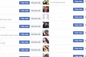 Người dùng Facebook cảm thấy khó chịu vì bị kết bạn hàng loạt