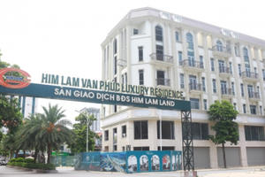 Nhiều công trình xây dựng sai quy hoạch tại Khu nhà ở Him Lam Vạn Phúc