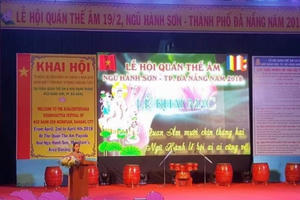 Đà Nẵng: Khai hội Quán Thế Âm 19/2 - Ngũ Hành Sơn năm 2018 Đà Nẵng: Khai hội Quán Thế Âm 19/2 - Ngũ Hành Sơn năm 2018