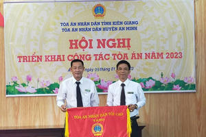 TAND huyện An Minh hiện thực hóa mục tiêu Luật Hòa giải, đối thoại tại Tòa án