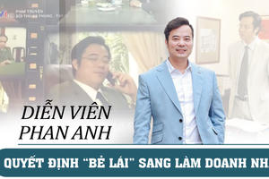 Diễn viên Phan Anh nói gì trước quyết định “bẻ lái” sang làm Doanh nhân