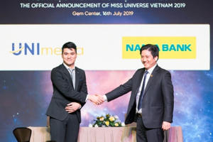 Nam A Bank – Ngân hàng chính thức đồng hành xuyên suốt Cuộc thi Hoa hậu hoàn vũ Việt Nam 2019
