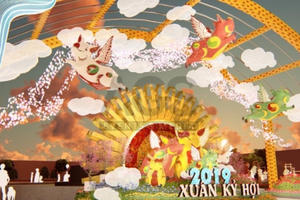 Tết về Sun World Halong Complex, chiêm ngưỡng thiên đường hoa đẹp như mơ