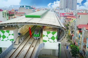 Giá vé tàu Cát Linh - Hà Đông thấp nhất 8 nghìn đồng/lượt