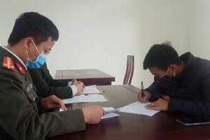 “Thông báo” virus corona về đến quê nhà, nam thanh niên bị xử phạt 12,5 triệu đồng