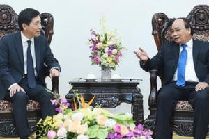 Thủ tướng Nguyễn Xuân Phúc tiếp Đại sứ Hàn Quốc và Sri Lanka