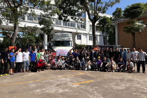 150 tấn hàng hóa lên đường cứu trợ miền Trung