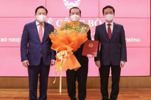 Ông Phạm Đức Long được bổ nhiệm giữ chức Thứ trưởng Bộ Thông tin và Truyền thông